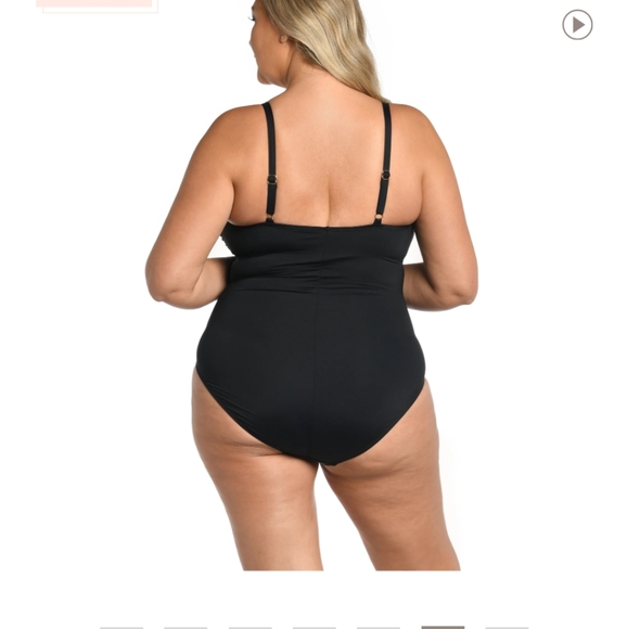 La Blanca Island Goddess Lingerie One Piece - Picture 2 of 9